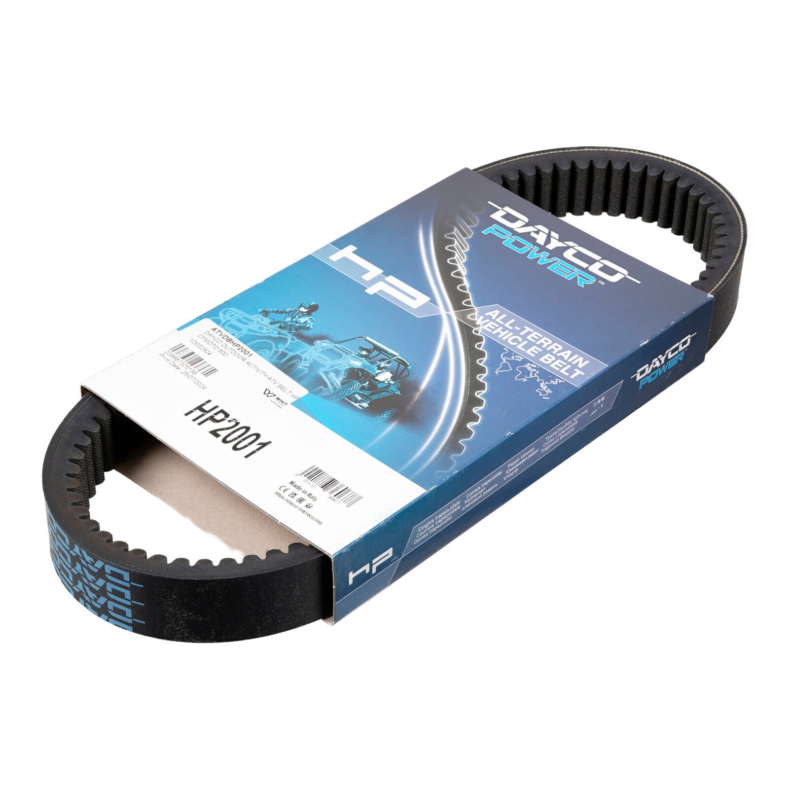 Dayco ATV Drive Belt HP 35.79 X 940 - HP2001