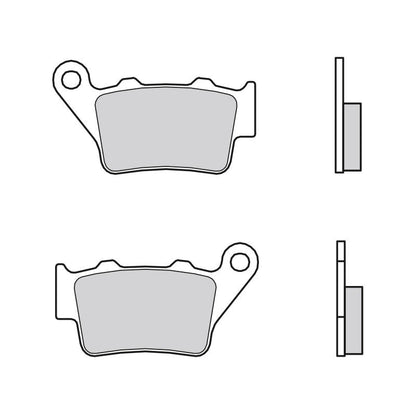 Brembo B-07BB0265 Genuine (65) Sintered Rear Brake Pad (07BB02.65) Brembo