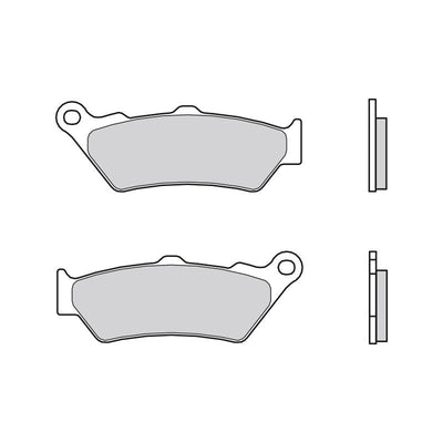 Brembo B-07BB03SA Road (SA) Sintered Front/Rear Brake Pad (07BB03.SA) Brembo