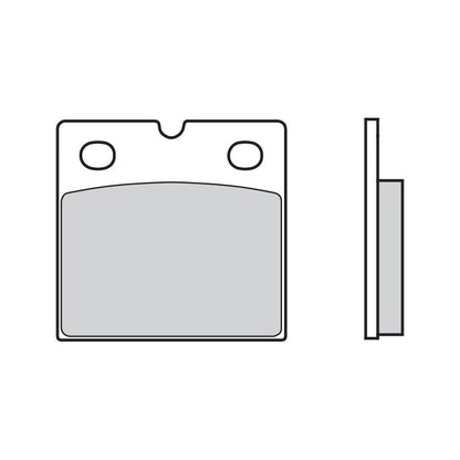 Brembo B-07BB1408 Road (08) Carbon Ceramic Front Brake Pad (07BB14.08) Brembo