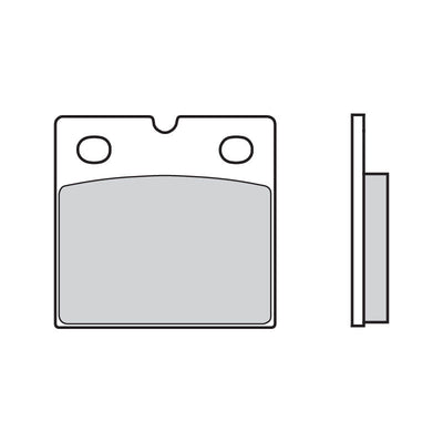 Brembo B-07BB1418 Genuine (18) Carbon Ceramic Front Brake Pads (07BB14.18)