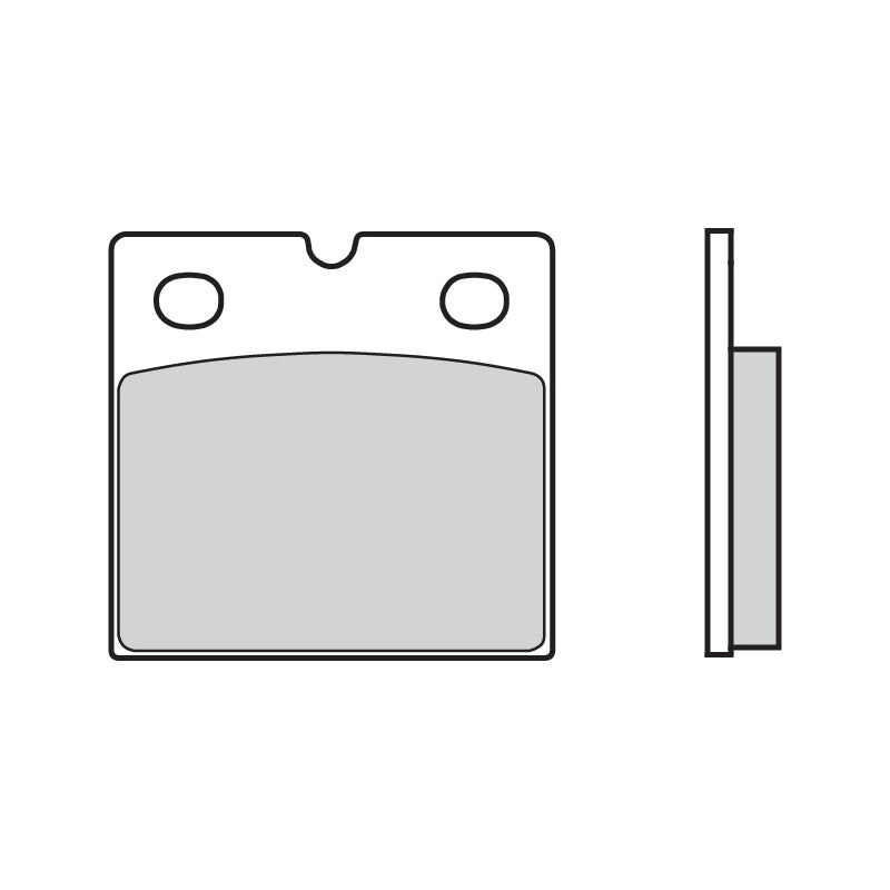 Brembo B-07BB14SP Road (SP) Sintered Rear Brake Pad (07BB14.SP)