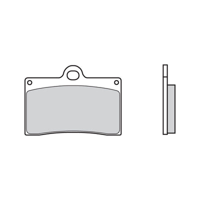 Brembo B-07BB15RC Racing (RC) Carbon Ceramic Front Brake Pad (07BB15.RC) Brembo