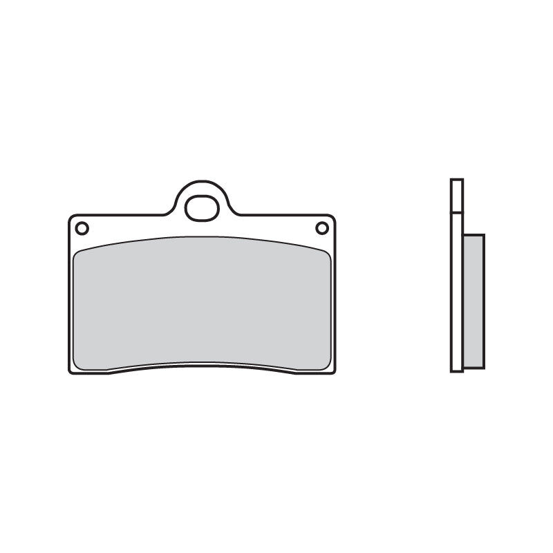 Brembo B-07BB15RC Racing (RC) Carbon Ceramic Front Brake Pad (07BB15.RC) Brembo