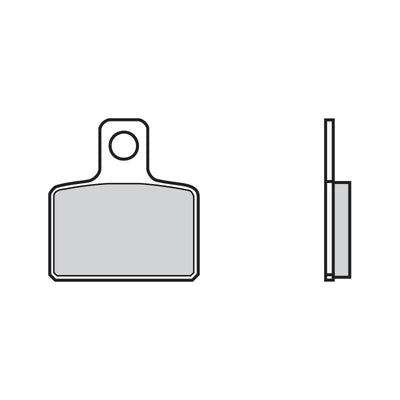 Brembo B-07GR4804 Road (04) Carbon Ceramic Rear Brake Pad (07GR48.04)