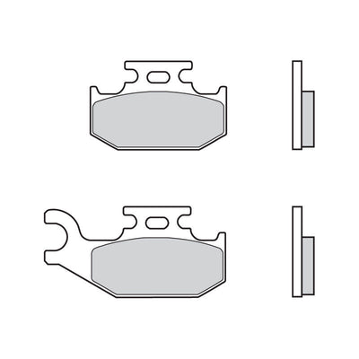 Brembo B-07GR50SD Off Road (SD) Sintered Front Brake Pad (07GR50.SD) Brembo