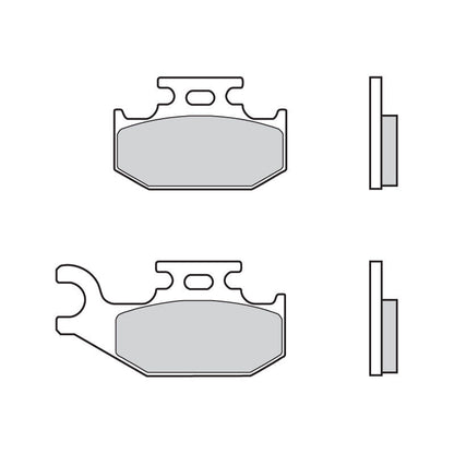 Brembo B-07GR50SD Off Road (SD) Sintered Front Brake Pad (07GR50.SD) Brembo