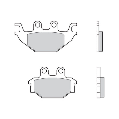 Brembo B-07GR5209 Road (09) Carbon Ceramic Front Brake Pad (07GR52.09) Brembo
