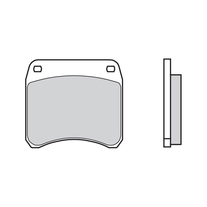 Brembo B-07GR6610 Road (10) Carbon Ceramic Front Brake Pad (07GR66.10)