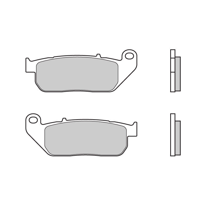 Brembo B-07HD13SA Road (SA) Sintered Front Brake Pad (07HD13.SA) Brembo