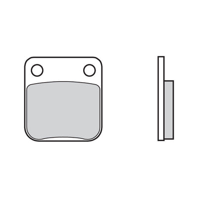 Brembo B-07HO09SD Off Road (SD) Sintered Front/Rear Brake Pad (07HO09.SD) Brembo