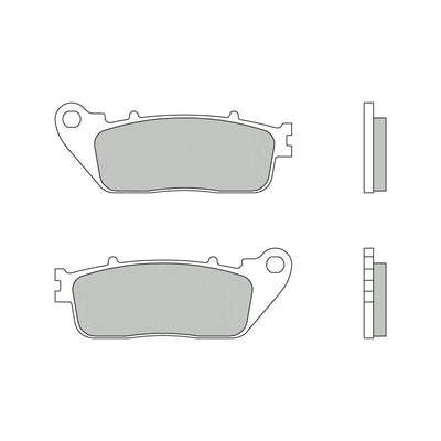 Brembo B-07HO13CC Road (CC) Carbon Ceramic Rear Brake Pad (07HO13.CC) Brembo