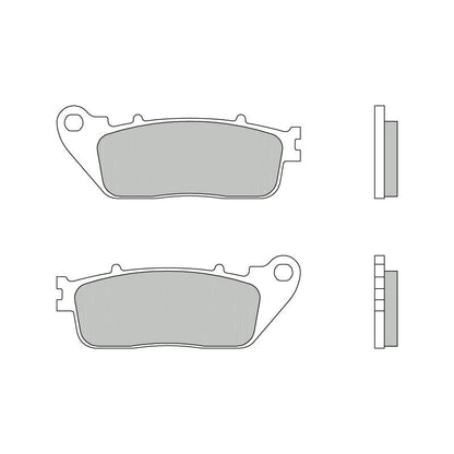 Brembo B-07HO13CC Road (CC) Carbon Ceramic Rear Brake Pad (07HO13.CC) Brembo