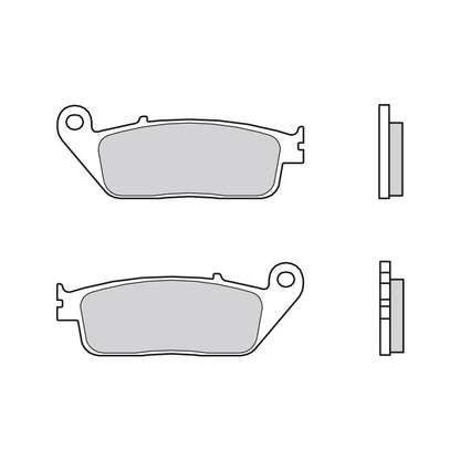 Brembo B-07HO31SP Road (SP) Sintered Rear Brake Pad (07HO31.SP) Brembo