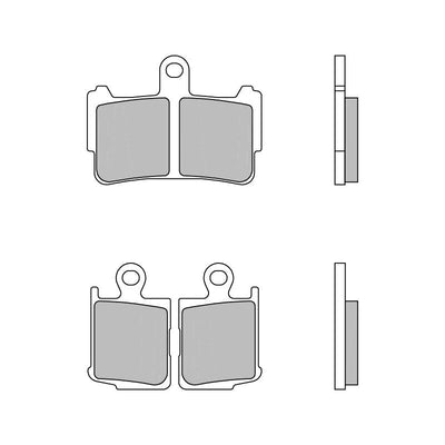 Brembo B-07HO37SA Road (SA) Sintered Front Brake Pad (07HO37.SA) Brembo