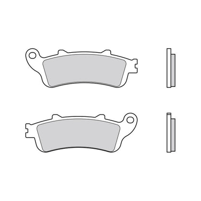 Brembo B-07HO4206 Road (06) Carbon Ceramic Front/Rear Brake Pad (07HO42.06) Brembo