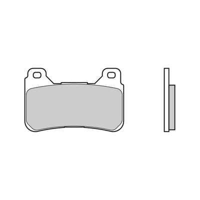 Brembo B-07HO50SA Road (SA) Sintered Front Brake Pad (07HO50.SA) Brembo