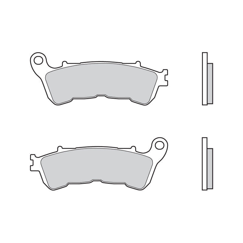 Brembo B-07HO57SA Road (SA) Sintered Front Brake Pad (07HO57.SA) Brembo