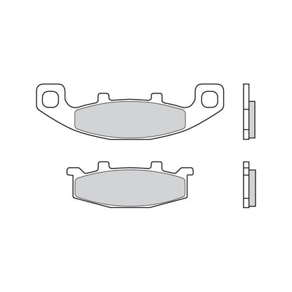 Brembo B-07KA0933 Road (33) Carbon Ceramic Front Brake Pad (07KA09.33) Brembo