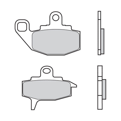 Brembo B-07KA10TT Off Road (TT) Carbon Ceramic Front Brake Pad (07KA10.TT) Brembo
