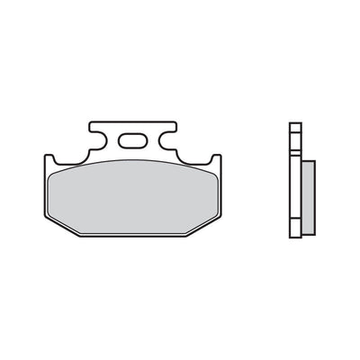Brembo B-07KA12SD Off Road (SD) Sintered Rear Brake Pad (07KA12.SD) Brembo