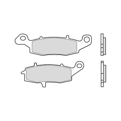 Brembo B-07KA18SP Road (SP) Sintered Rear Brake Pad (07KA18.SP) Brembo
