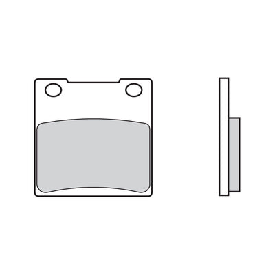 Brembo B-07KS05SP Road (SP) Sintered Rear Brake Pad (07KS05.SP) Brembo