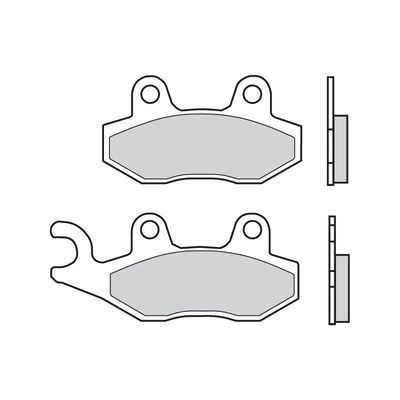 Brembo B-07SU12SP Road (SP) Sintered Rear Brake Pad (07SU12.SP) Brembo