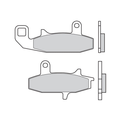 Brembo B-07SU15SA Road (SA) Sintered Front Brake Pad (07SU15.SA)