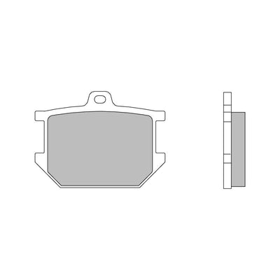 Brembo B-07YA0309 Road (09) Carbon Ceramic Front Brake Pad (07YA03.09)