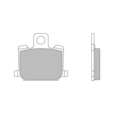 Brembo B-07YA0609 Road (09) Carbon Ceramic Front Brake Pad (07YA06.09) Brembo