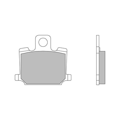 Brembo B-07YA0609 Road (09) Carbon Ceramic Front Brake Pad (07YA06.09) Brembo