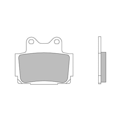 Brembo B-07YA1207 Road (07) Carbon Ceramic Rear Brake Pad (07YA12.07) Brembo
