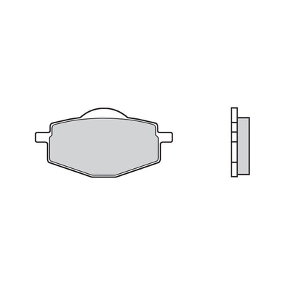Brembo B-07YA1407 Road (07) Carbon Ceramic Front Brake Pad (07YA14.07) Brembo