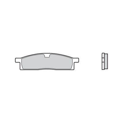 Brembo B-07YA1605 Road (05) Carbon Ceramic Front Brake Pad (07YA16.05) Brembo