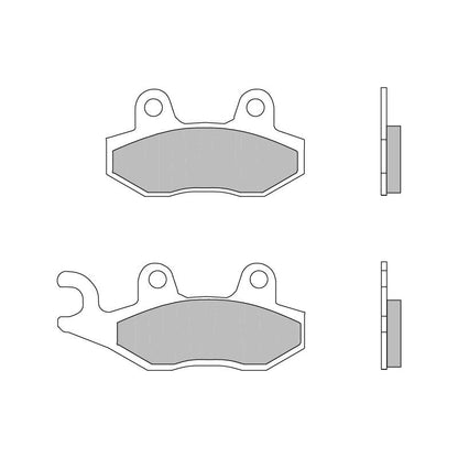 Brembo B-07YA21SD Off Road (SD) Sintered Front Brake Pad (07YA21.SD) Brembo