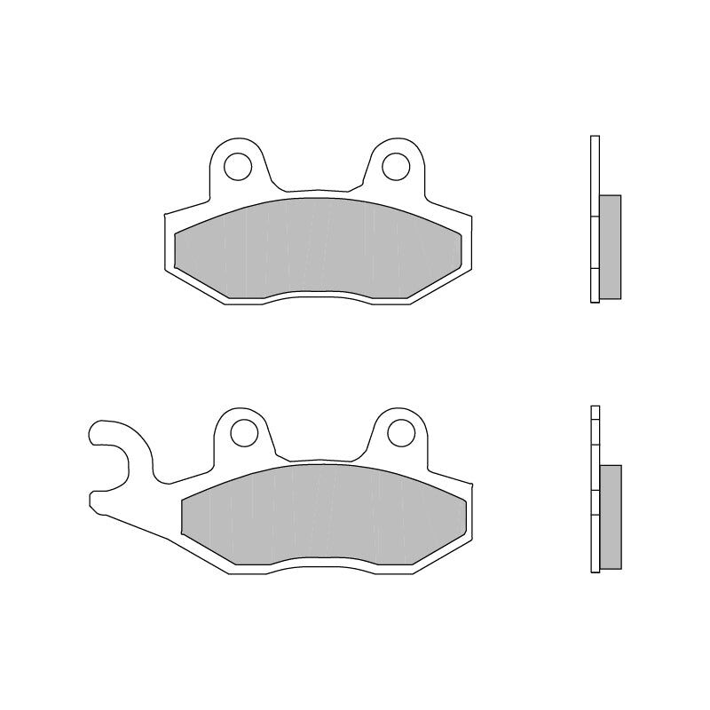Brembo B-07YA21SD Off Road (SD) Sintered Front Brake Pad (07YA21.SD) Brembo