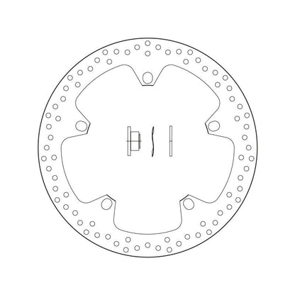 Brembo Serie Oro Fixed Front Brake Disc for BMW F 800/S 1000/HP2/K 1200/R 1200/R NINE T/1300 K 1300/K 1600 Models