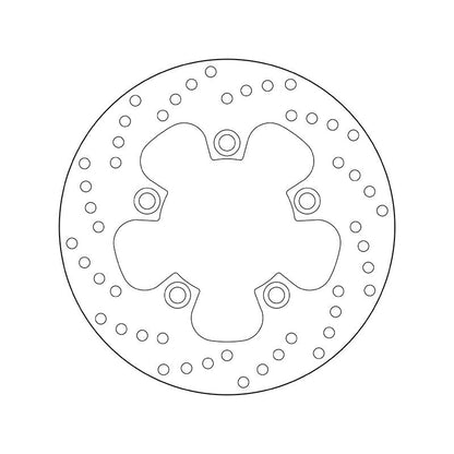 Brembo Serie Oro Fixed Rear Brake Disc for Suzuki Katana 19>