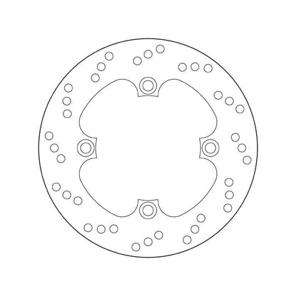 Brembo Serie Oro Fixed Rear Brake Disc for most Honda/Triumph Models