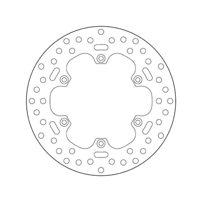 Brembo Serie Oro Fixed Rear Brake Disc for CCM DS 644/R30/most Gas Gas/Husaberg/Husqvarna/KTM Models Brembo
