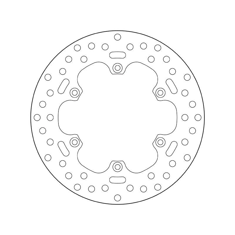 Brembo Serie Oro Fixed Rear Brake Disc for CCM DS 644/R30/most Gas Gas/Husaberg/Husqvarna/KTM Models Brembo