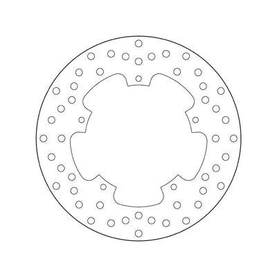 Brembo Serie Oro Fixed Rear Brake Disc for most Aprilia/Gilera/Piaggio Models