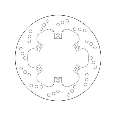 Brembo Serie Oro Fixed Rear Brake Disc for Aprilia Pegaso 650/Benelli 1130/BMW F 650 Brembo