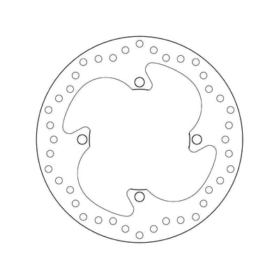 Brembo Serie Oro Fixed Rear Brake Disc for Kawasaki KX 125/KX 250/F/KLX 450 R/KX F/Suzuki RMZ 250 Brembo