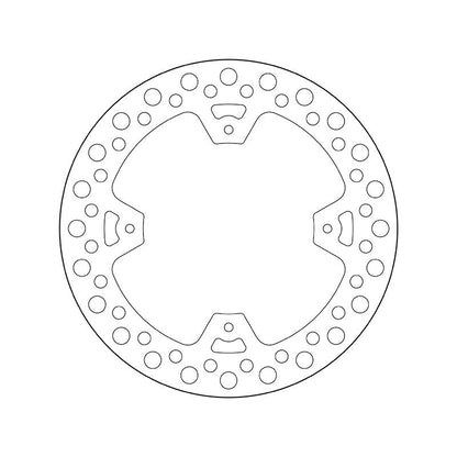 Brembo Serie Oro Fixed Rear Brake Disc for most HM/Honda Models Brembo