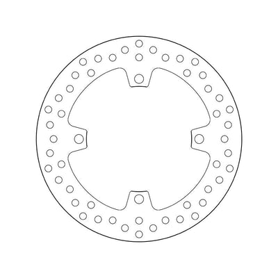 Brembo Serie Oro Fixed Rear Brake Disc for Suzuki RMZ 250/RMX 450/RMZ 450 Brembo