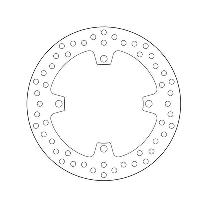 Brembo Serie Oro Fixed Rear Brake Disc for Suzuki RMZ 250/RMX 450/RMZ 450 Brembo