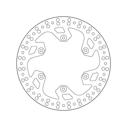 Brembo Serie Oro Fixed Front Brake Disc for Yamaha YZ400F 99>