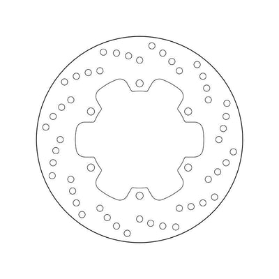 Brembo Serie Oro Fixed Front/Rear Brake Disc for Ducati/Laverda/Motor Union/Yamaha Models/MBK Skyliner 250